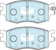 TRW Brake Pad Set (DB1787)