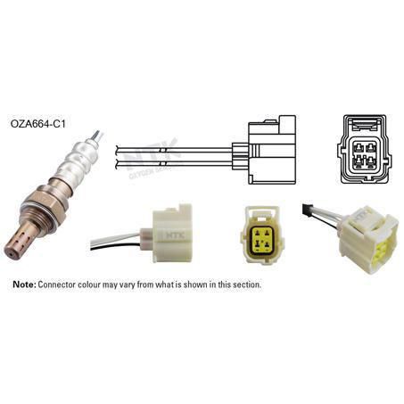 NTK Oxygen Sensor OZA664-C1