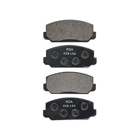 RDA BRAKES RDA GP Max General Purpose Low Metallic Brake Pad Set RDB152