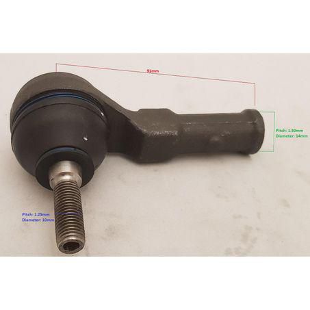 BORG & BECK SAS Tie Rod End BTR4985