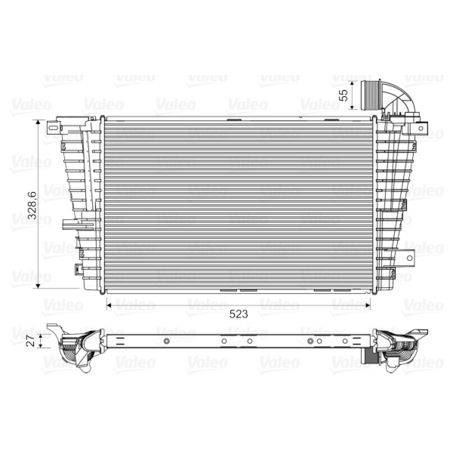 Valeo Intercooler OE Quality 818614