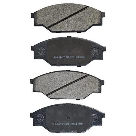 RDA GP MAX LOW METALLIC BRAKE PAD SET TOYOTA RDB318