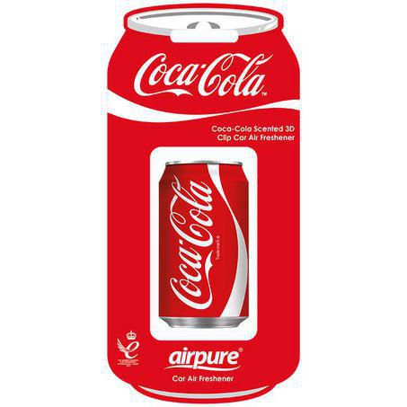 AIRPUR Coca-Cola 3D Vent Air Freshener Coke CC-3D-V-O-403