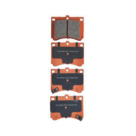 RDA GP MAX LOW METALLIC BRAKE PAD SET FORD LASER MAZDA RDB1177