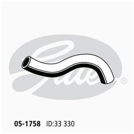 Gates Radiator Hose Upper 05-1758
