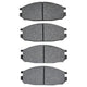 RDA BRAKES RDA GP Max General Purpose Low Metallic Brake Pad Set RDB1289