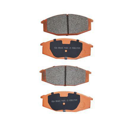 RDA BRAKES RDA GP Max General Purpose Low Metallic Brake Pad Set RDB215