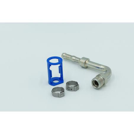 Burgaflex Steel Fitting # 6 MIOR - Reduced Burgaclip #6 90° SCX1821
