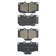 RDA GP MAX LOW METALLIC BRAKE PAD SET FOTON TUNLAND TOYOTA RDB1323