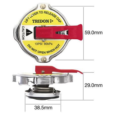 TRIDON LEVER RELEASE RECOVERY CAP - (LR16)