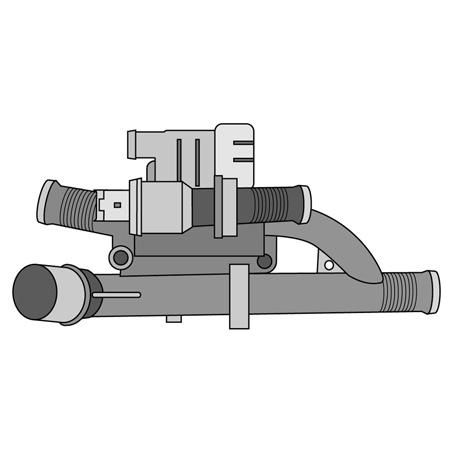 Tridon Thermostat Includes Housing & Coolant Sensor - 83 Degrees C TT616-181