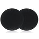 Fusion Signature Series SG-X77B 7.7 Inch Classic Black Speaker Grilles (Pair)