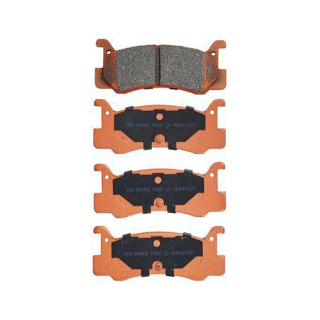 RDA BRAKES RDA GP Max General Purpose Low Metallic Brake Pad Set RDB407