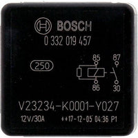 Bosch Mini Relay 12V 30A 4 Pin Normally Open - 0332019457