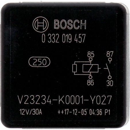 Bosch Mini Relay 12V 30A 4 Pin Normally Open - 0332019457