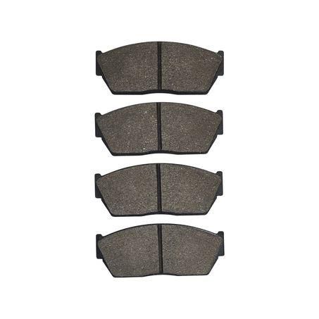 RDA BRAKES RDA GP Max General Purpose Low Metallic Brake Pad Set RDB285