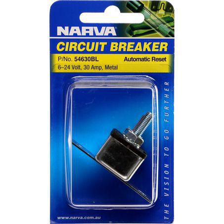 Narva Circuit Breaker Auto Reset 30A 1 Pce