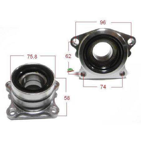 SAS AUTO PARTS SAS Wheel Hub HA4037