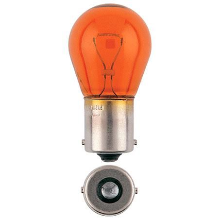 Narva Bayonet BA15s Amber Globe 12V 21W