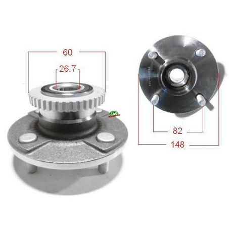 SAS AUTO PARTS SAS Wheel Hub HA5035A