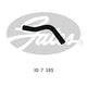 Gates Moulded Heater Hose 02-1197
