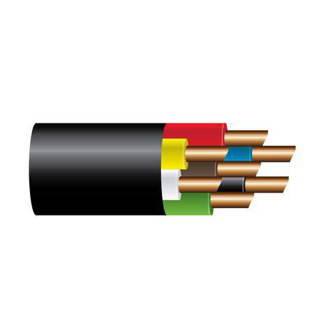 OEX 4mm 7 Core Sheathed Trailer Cable 30meter+