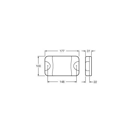 Hella DuraLED MultiFlash Strobe Signal Lamp Strobe Amber 933V Surface Mount 95903711