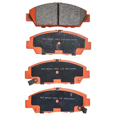 RDA BRAKES RDA GP Max General Purpose Low Metallic Brake Pad Set RDB1268