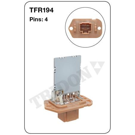 Tridon Heater Fan Resistor TFR194