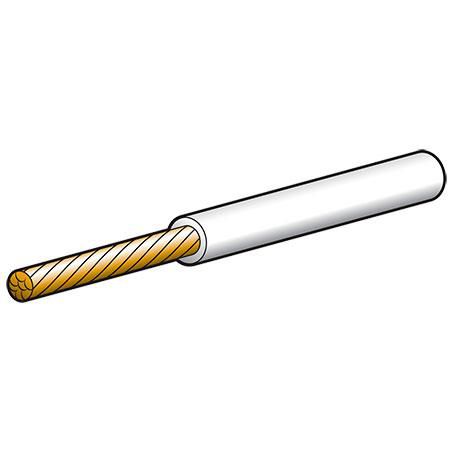 Narva 4mm Single Core Automotive Cable White per meter