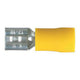 Narva Crimp Terminal Female Blade Yellow Terminal Entry 6.3 x 0.8mm Vinyl 10