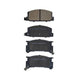 RDA BRAKES RDA GP Max General Purpose Low Metallic Brake Pad Set RDB426