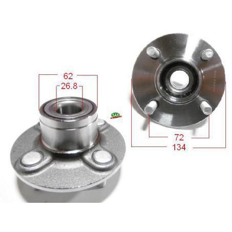 SAS AUTO PARTS SAS Wheel Hub HA4001