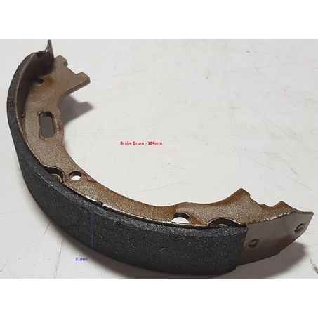 HANDBRAKE SHOES 184x31 REAR CHRYSLER 300C 05-17,M/Benz M-Class - BS3054