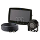 ECCO Camera Kit 7IN Colour LCD Monitor Split Screen/Quad View Capable 11 LED Colour Camera IP69K 12-24v 20m Cable EC7000-QK