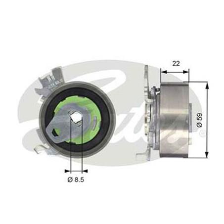 GATES POWERGRIP TENSIONER UNIT T43060