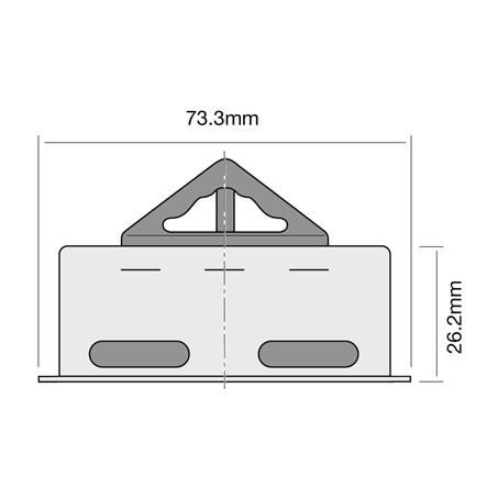 Tridon Thermostat 73.3mm - 82 Degrees C TT245-180P