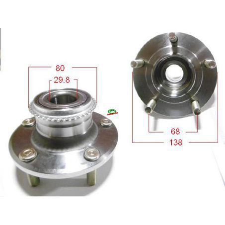 SAS AUTO PARTS SAS Wheel Hub HA4042A