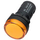 Hella Pilot Light LED Amber 12V Screw On Terminals 2718
