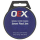 OEX 5MM SINGLE CORE AUTOMOTIVE CABLE, RED - 3M