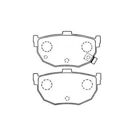 RDA PHANTOM CERAMIC BRAKE PAD SET HYUNDAI KIA CERATO RDC1166