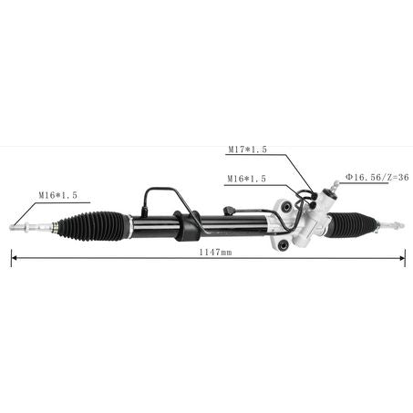SAS AUTO PARTS SAS Steering Rack Assembly SR4000
