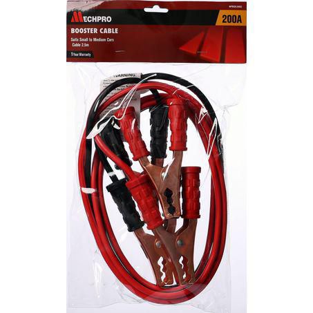 MECHPRO RED Mechpro Jumper Leads 200A 2.5m MPBCBL200S2
