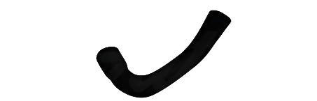 GATES RADIATOR HOSE LOWER 05-0024