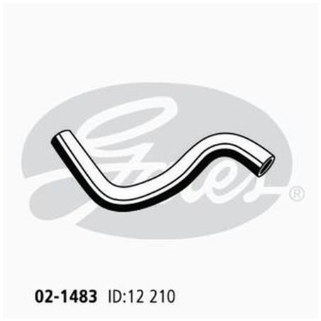 Gates Moulded Heater Hose 02-1483