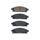 RDA GP MAX LOW METALLIC BRAKE PAD SET MITSUBISHI RDB2053