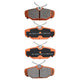 RDA BRAKES RDA GP Max General Purpose Low Metallic Brake Pad Set RDB1319