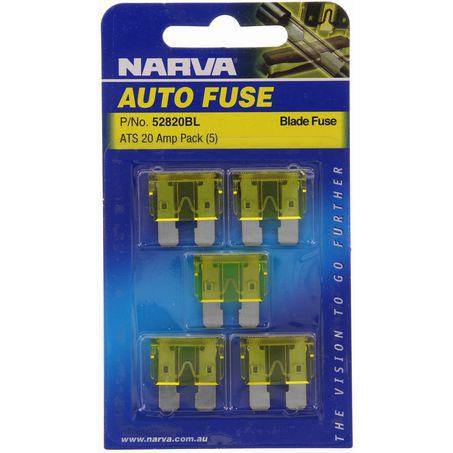 Narva BLADE FUSE AF 20AMP PACK 5