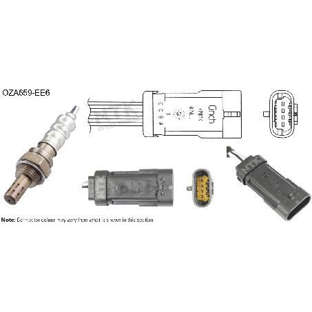 NTK Oxygen Sensor OZA659-EE6