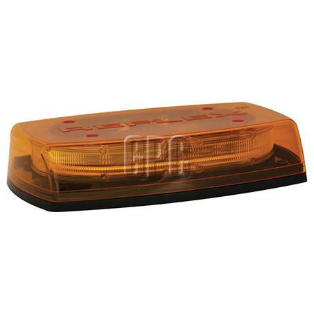 Ecco LED Mini Bar Amber 12-24V 4 x 12 LEDs Magnetic Base Amber Lens Class 1 5550A-VM